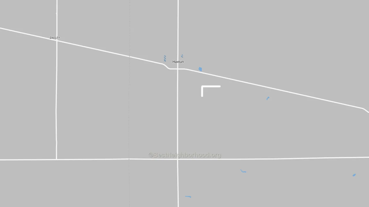 Transit Grade map of Haxtun, CO