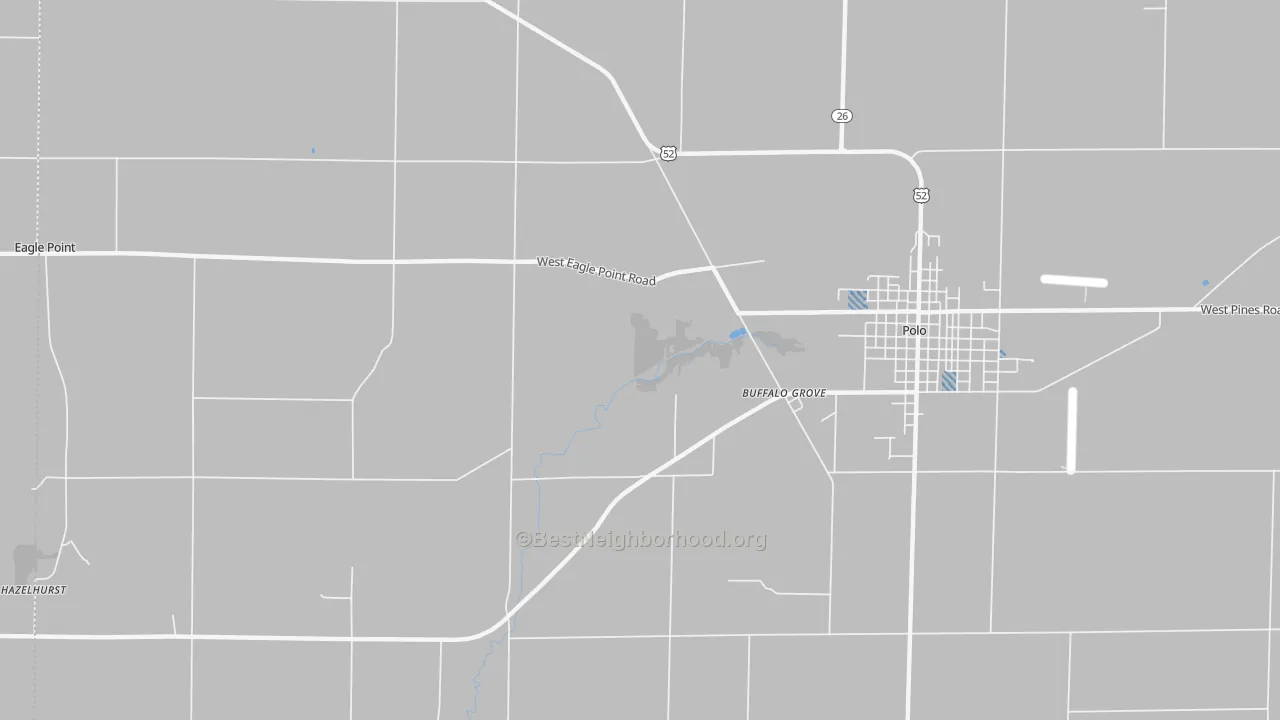 Transit Grade map of Hazelhurst, IL