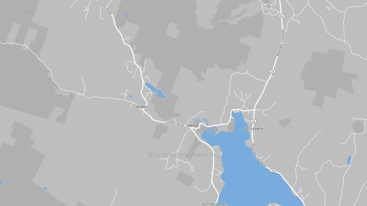 Transit Grade map of Hebron, NH