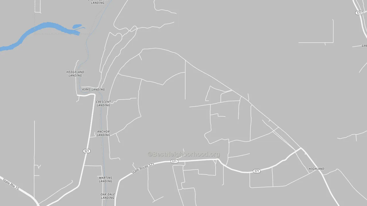 Transit Grade map of Helena, LA