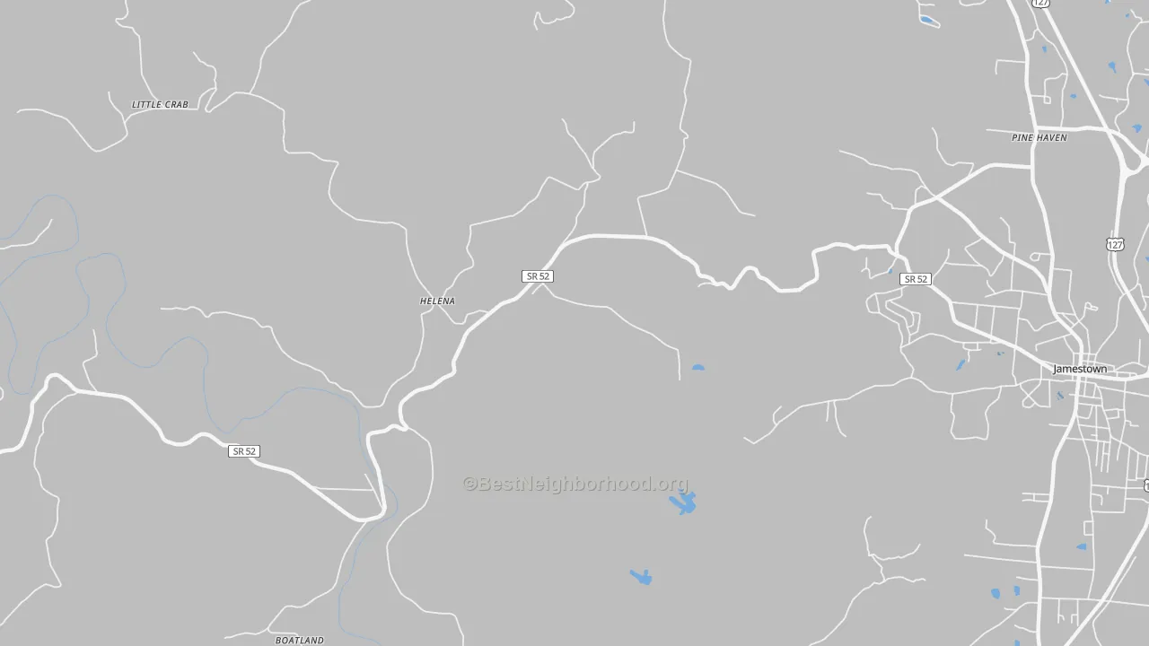 Transit Grade map of Helena, TN