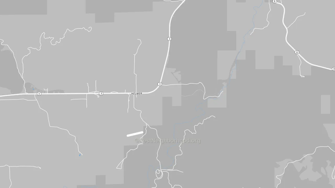 Transit Grade map of Helmer, ID