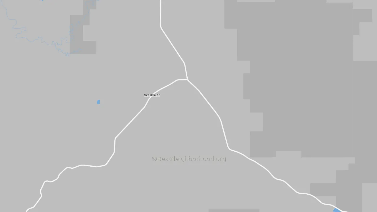 Transit Grade map of Helmville, MT