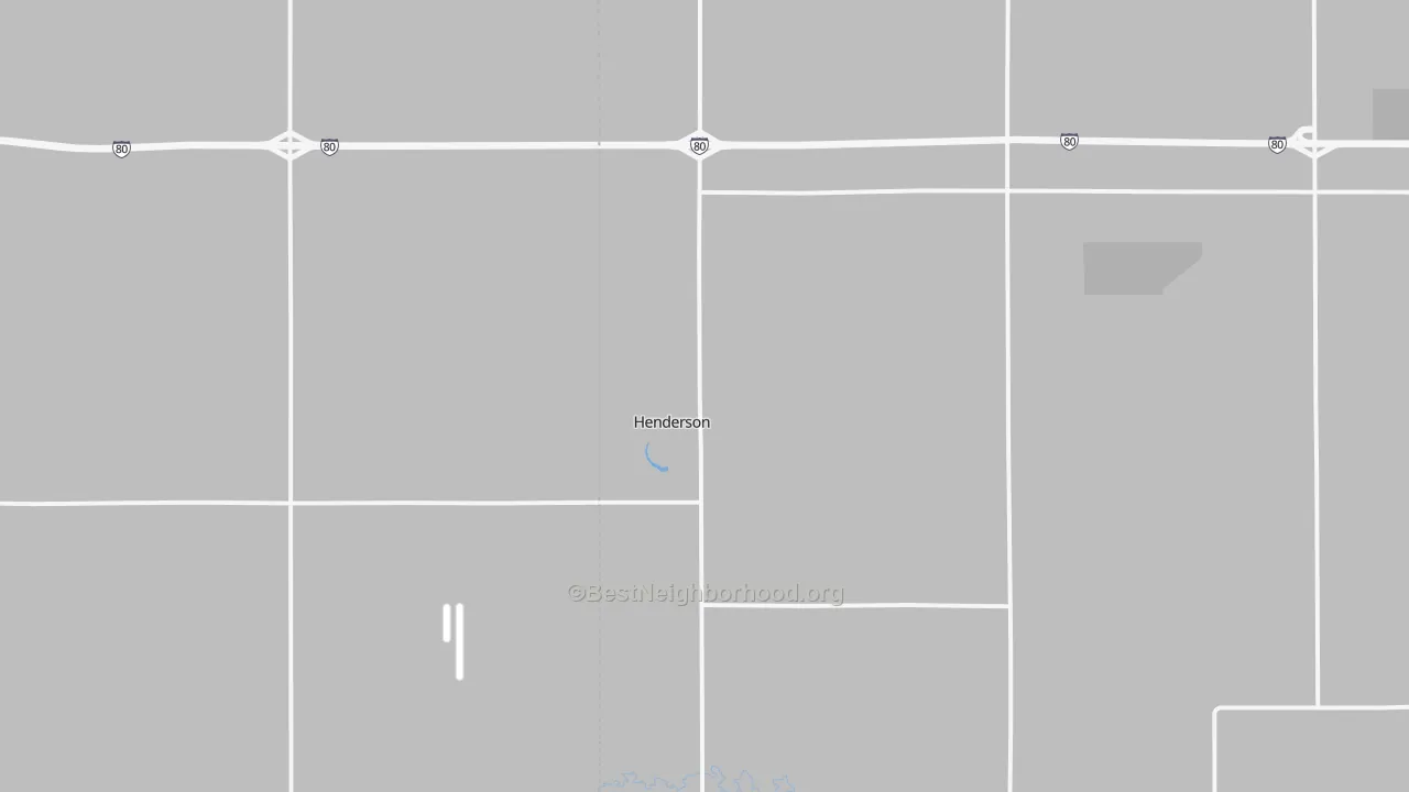 Transit Grade map of Henderson, NE