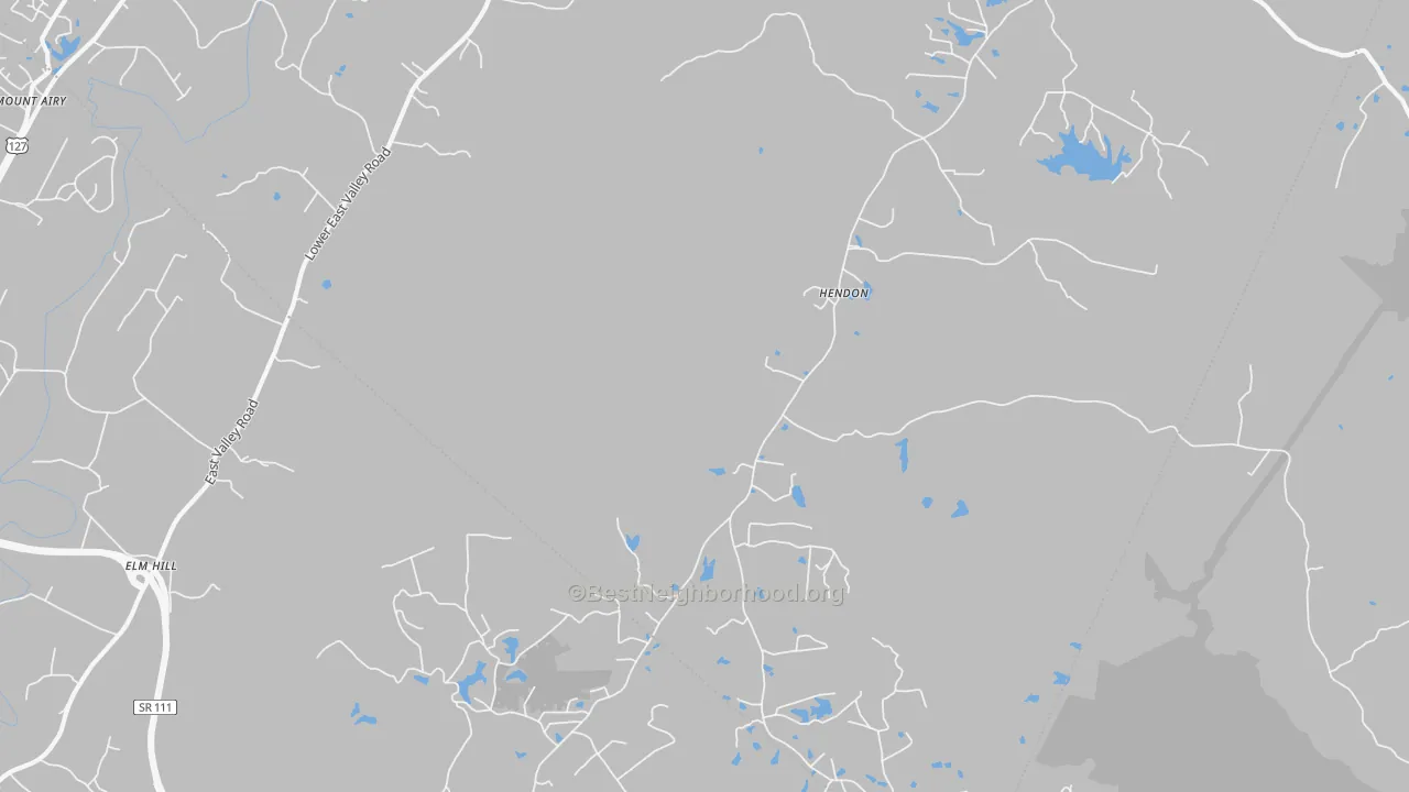 Transit Grade map of Hendon, TN