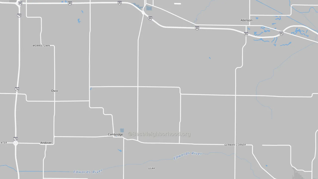 Transit Grade map of Henry County, IL