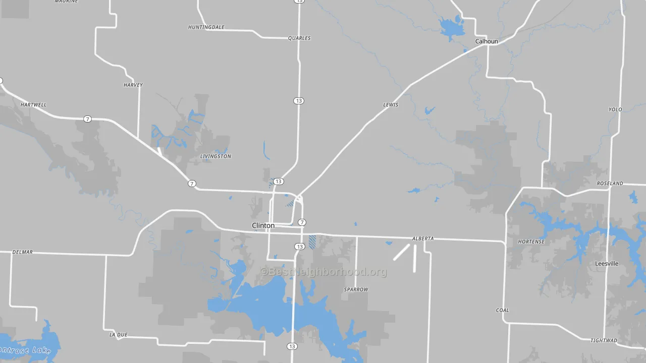 Transit Grade map of Henry County, MO