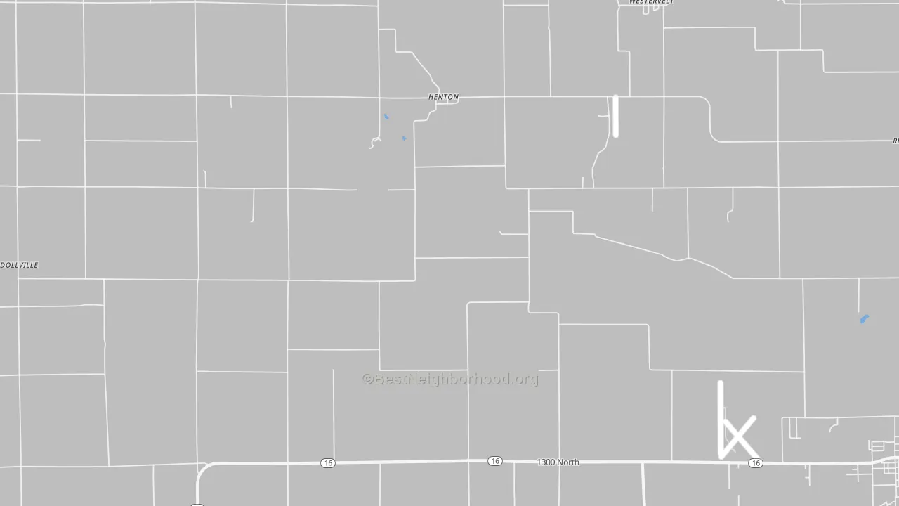Transit Grade map of Henton, IL