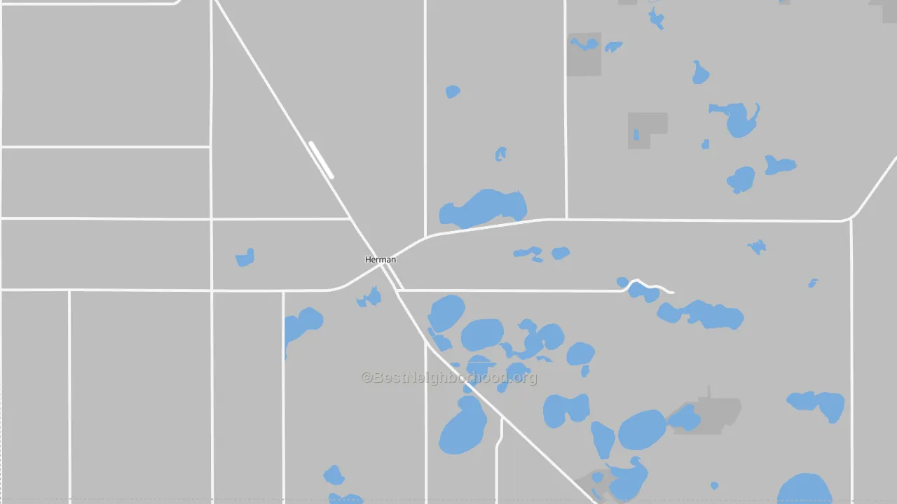 Transit Grade map of Herman, MN