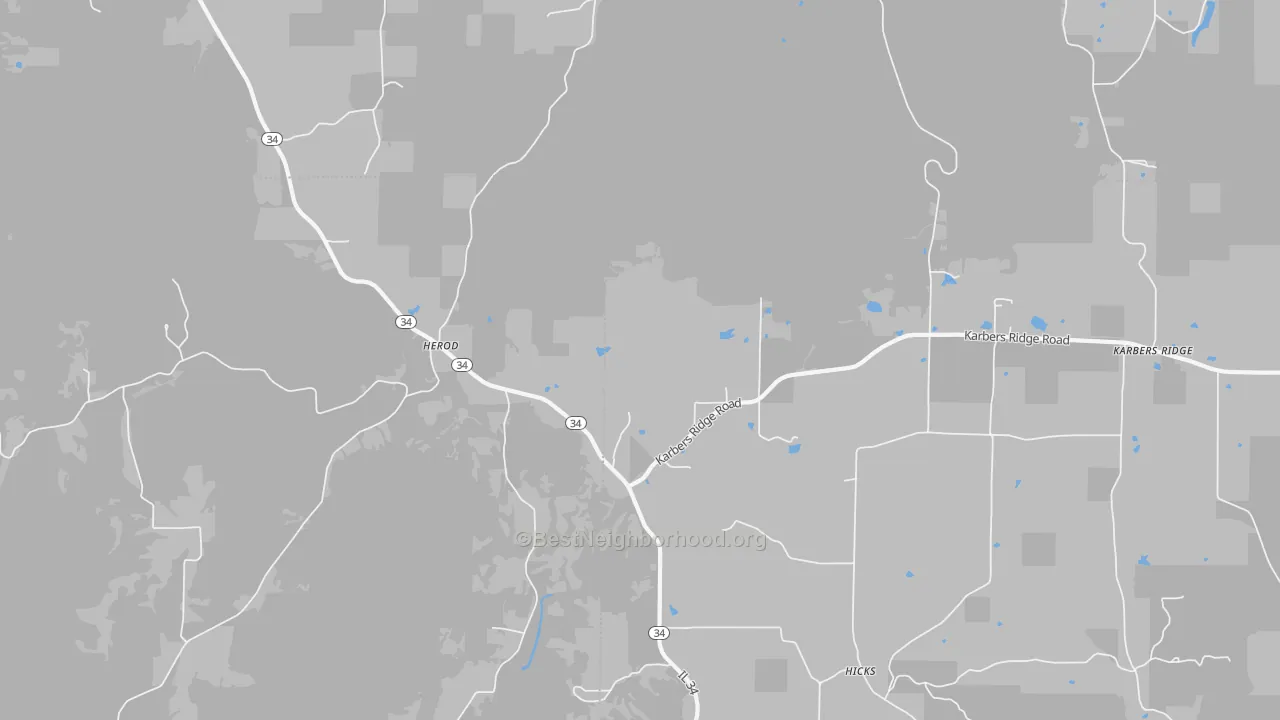 Transit Grade map of Herod, IL