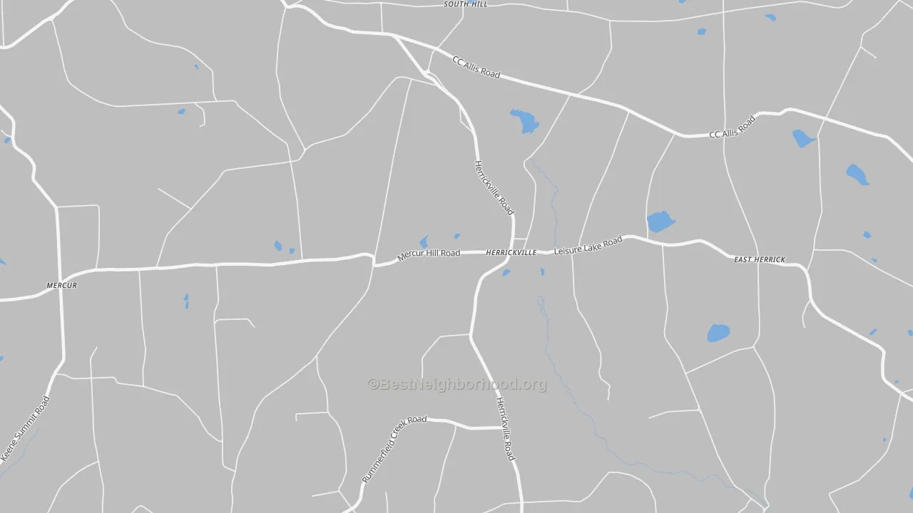 Transit Grade map of Herrickville, PA