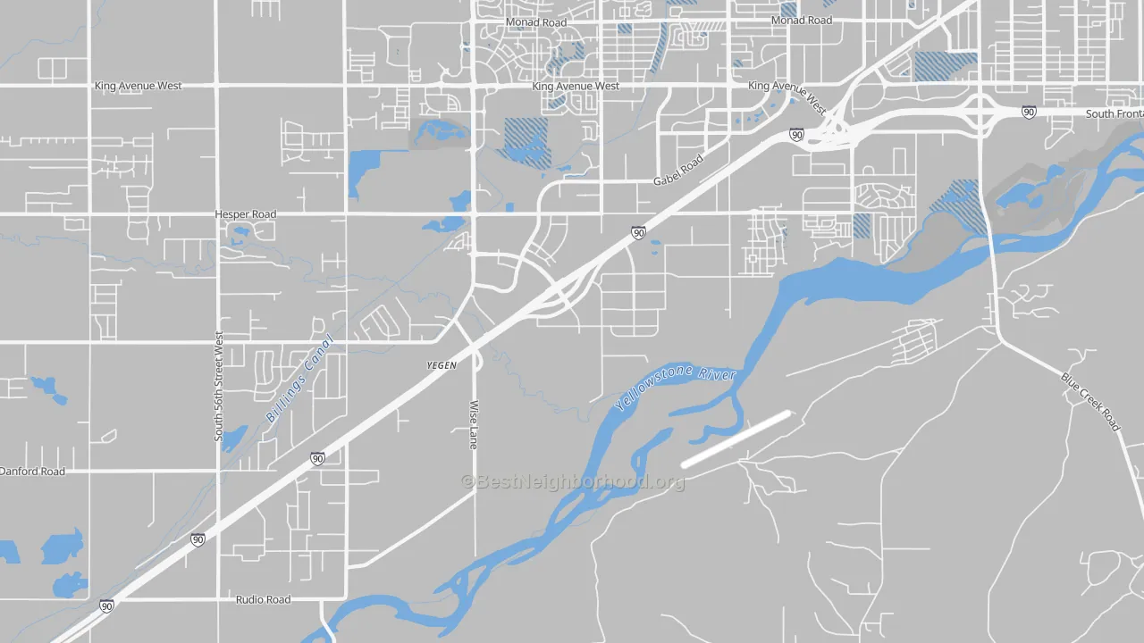 Transit Grade map of Hesper, MT