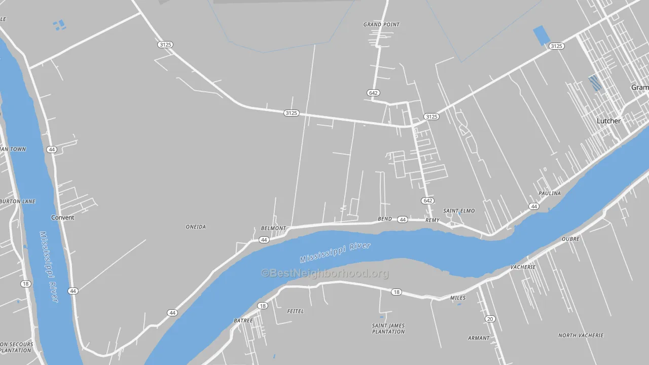 Transit Grade map of Hester, LA