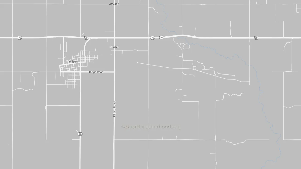 Transit Grade map of Hewitt, OK