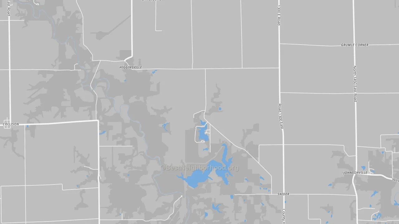 Transit Grade map of Higginsville, IL