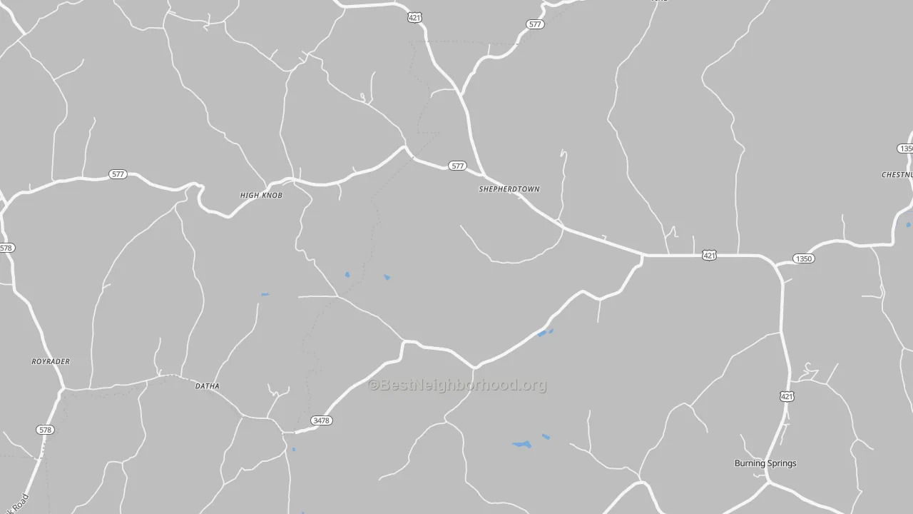 Transit Grade map of High Knob, KY