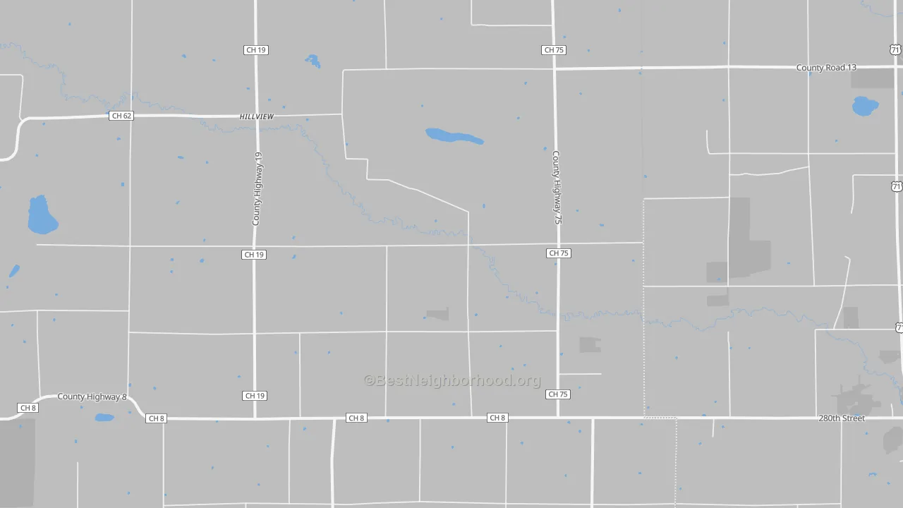 Transit Grade map of Hillview, MN