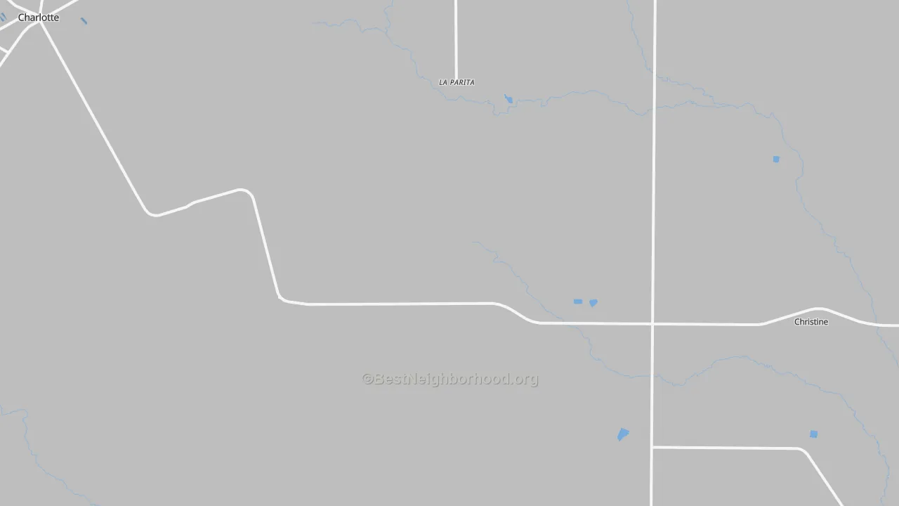 Transit Grade map of Hindes, TX