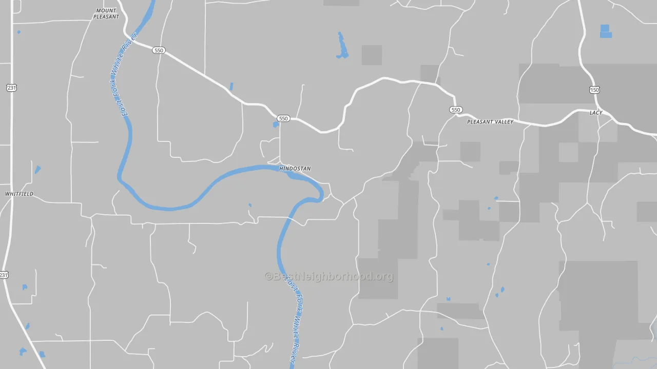 Transit Grade map of Hindostan Falls, IN