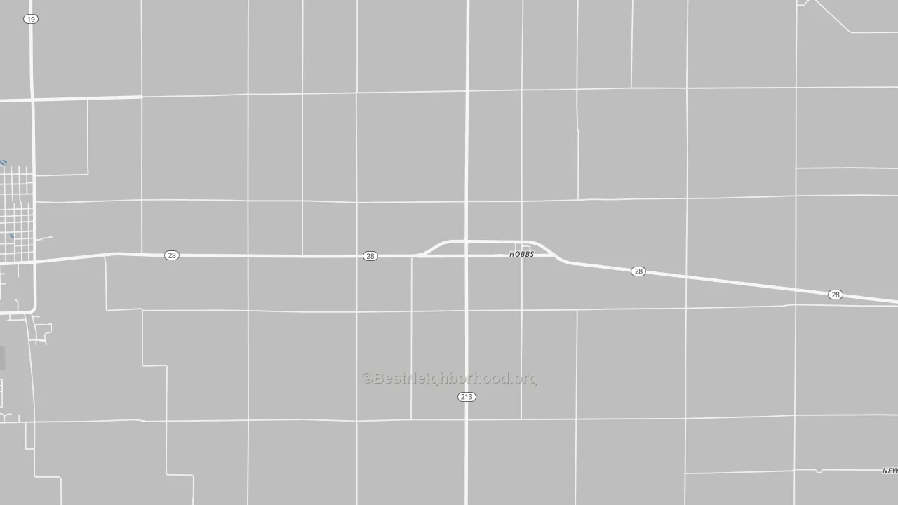 Transit Grade map of Hobbs, IN