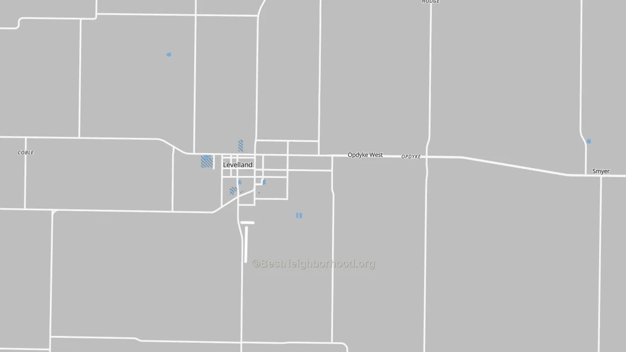 Transit Grade map of Hockley County, TX