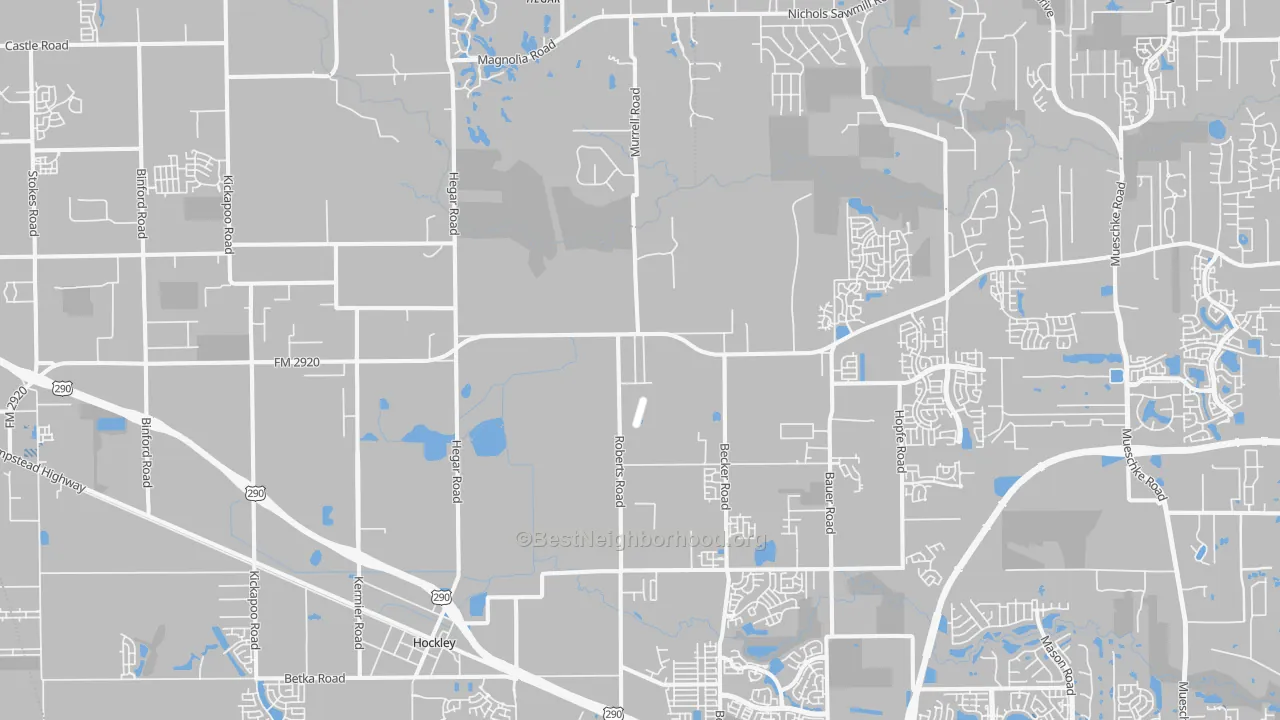 Transit Grade map of Hockley, TX