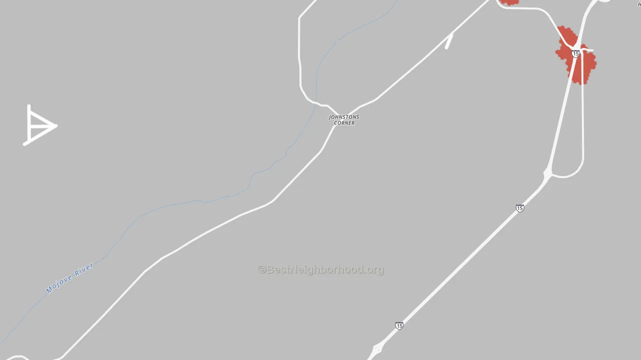 Transit Grade map of Hodge, CA