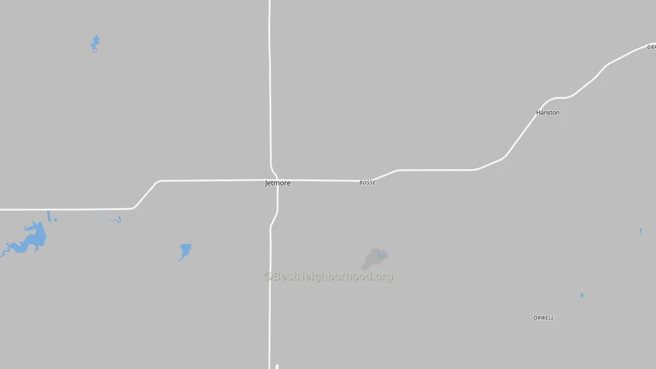 Transit Grade map of Hodgeman County, KS