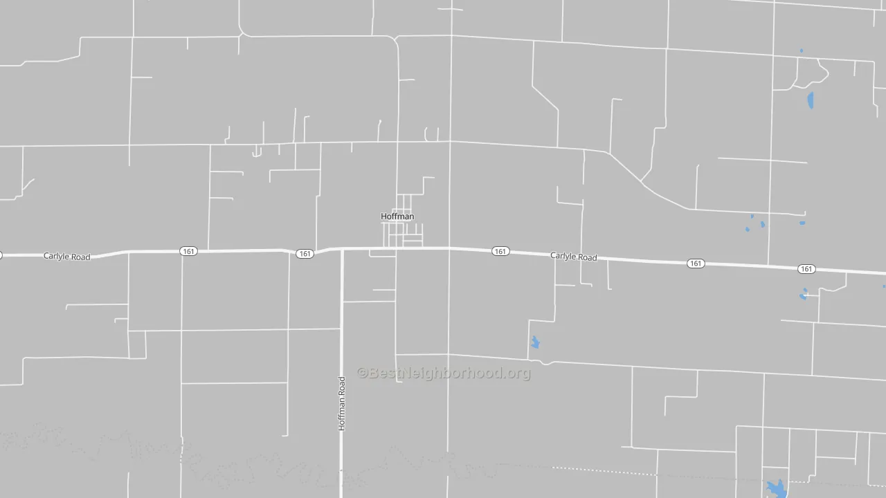 Transit Grade map of Hoffman, IL