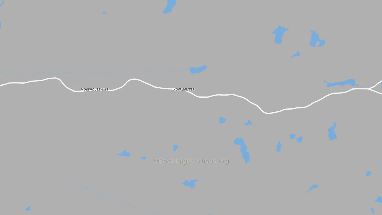 Transit Grade map of Hoffmeister, NY