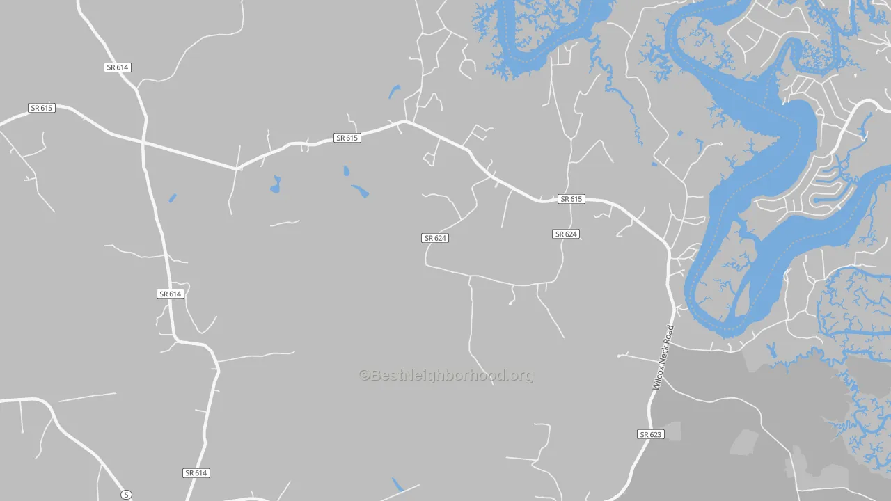 Transit Grade map of Holdcroft, VA