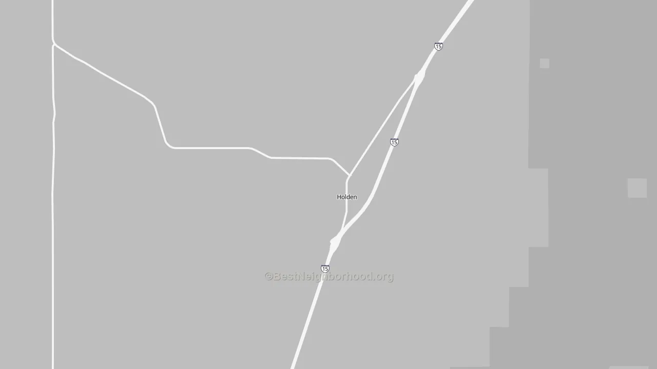 Transit Grade map of Holden, UT