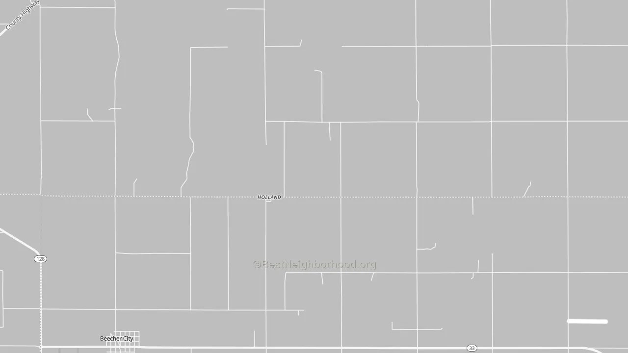 Transit Grade map of Holland, IL