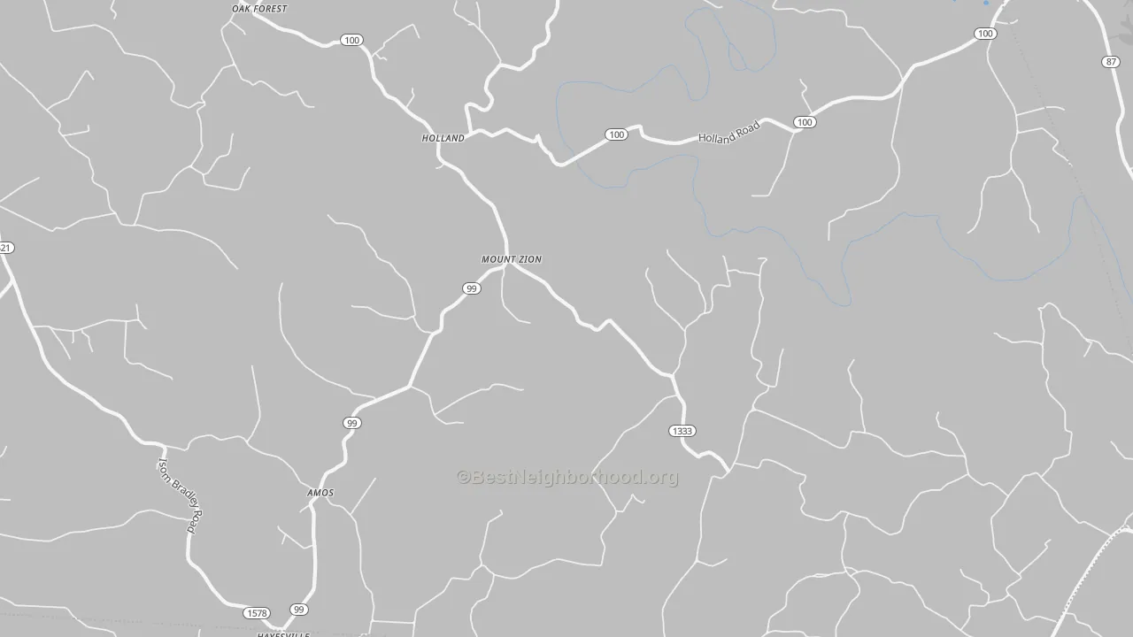 Transit Grade map of Holland, KY