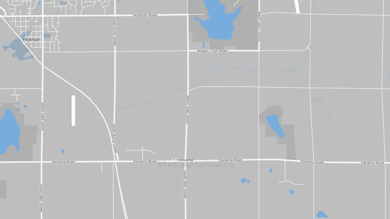 Transit Grade map of Holland, NE