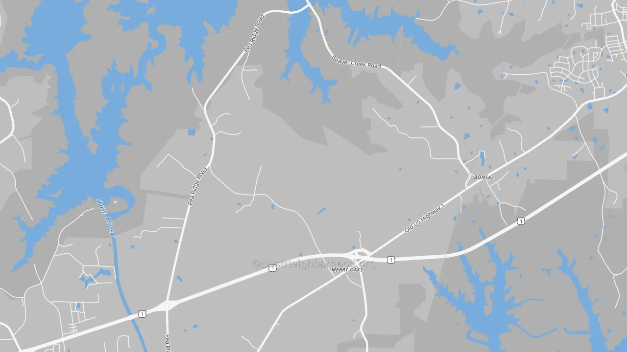 Transit Grade map of Hollemans Crossroads, NC