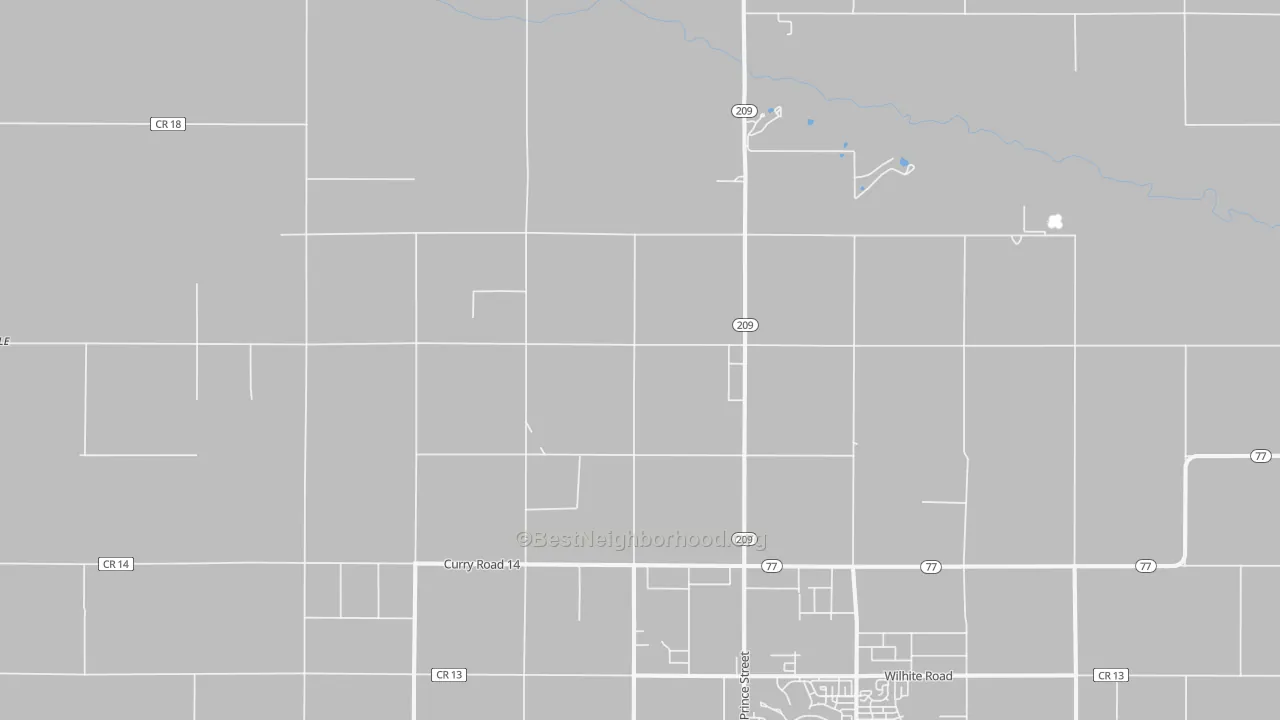 Transit Grade map of Hollene, NM