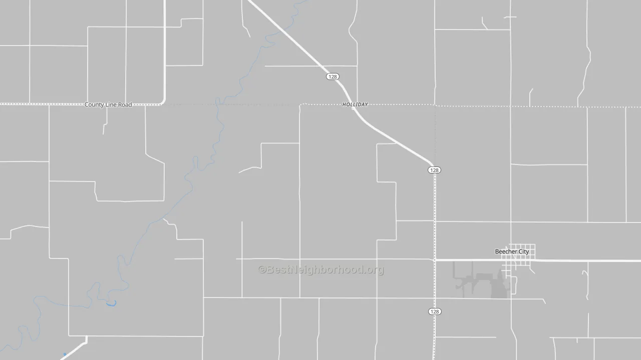 Transit Grade map of Holliday, IL
