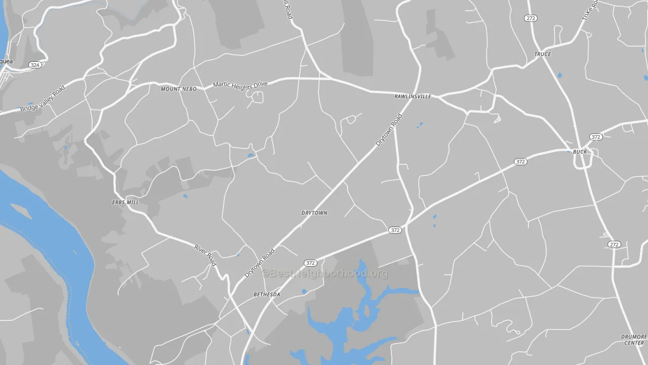 Transit Grade map of Holtwood, PA