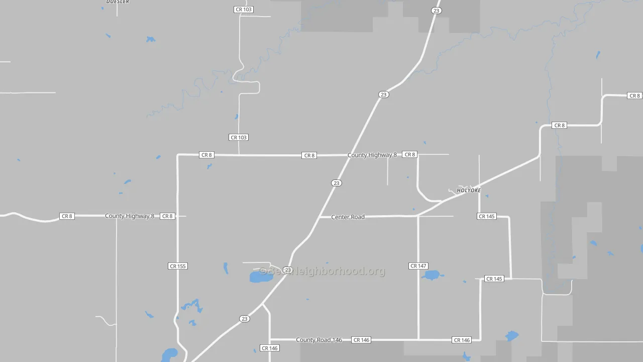 Transit Grade map of Holyoke, MN