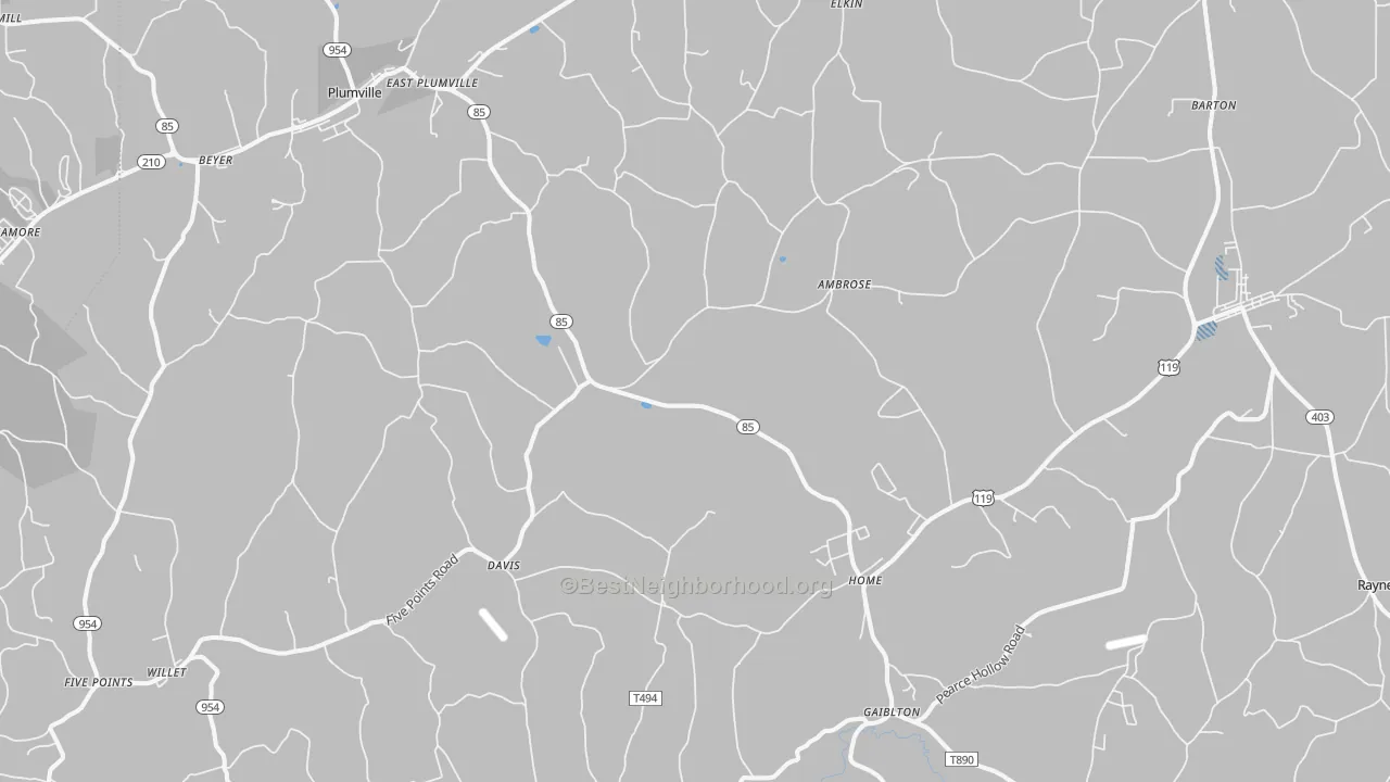 Transit Grade map of Home, PA
