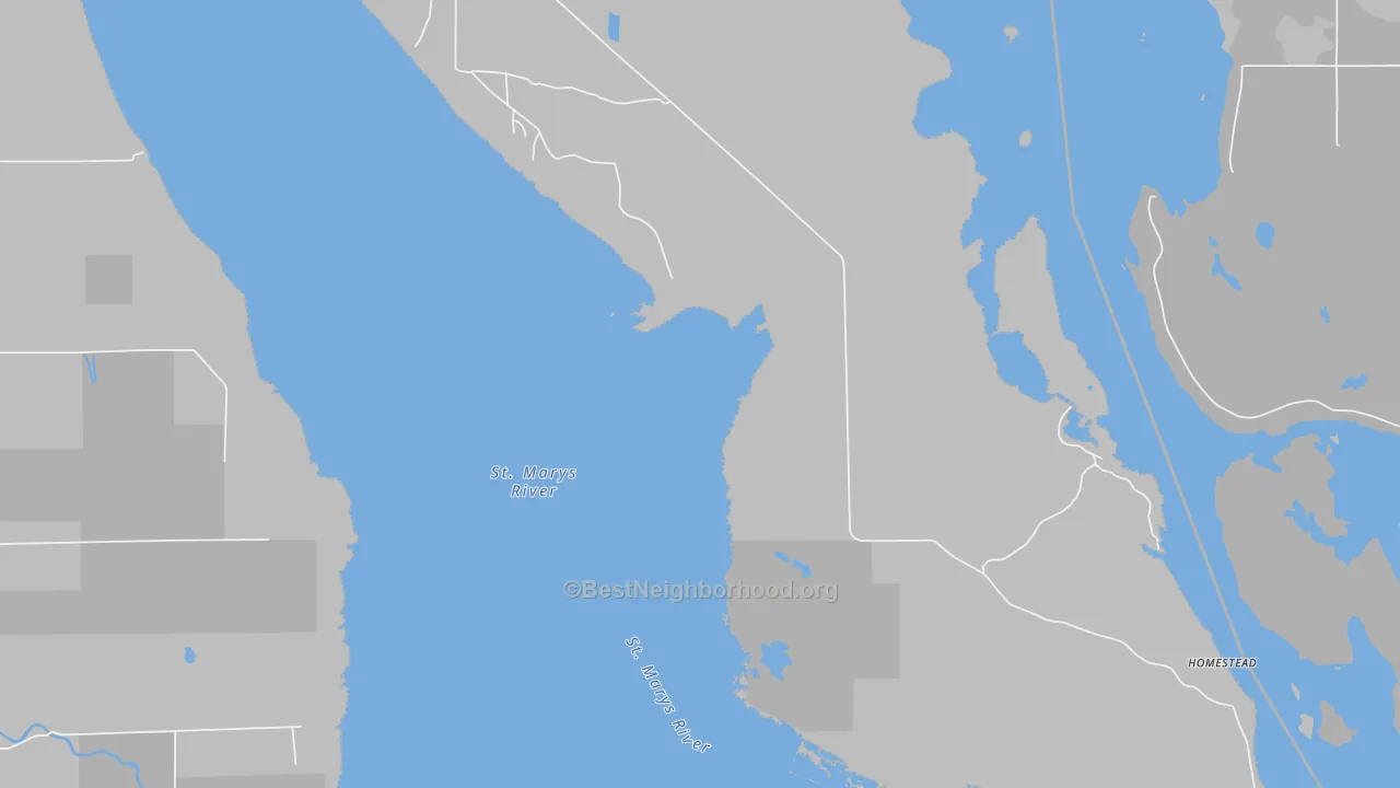 Transit Grade map of Homestead, MI