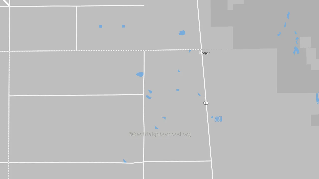 Transit Grade map of Hooper, CO