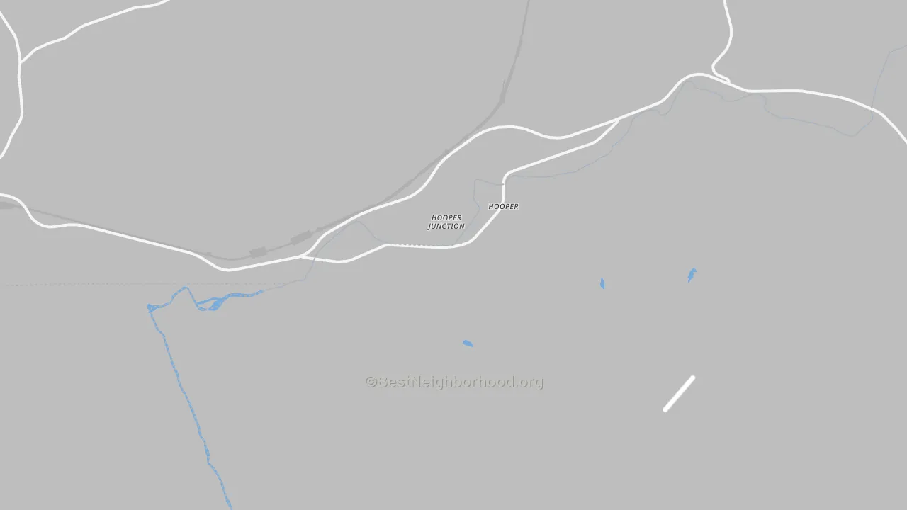 Transit Grade map of Hooper, WA