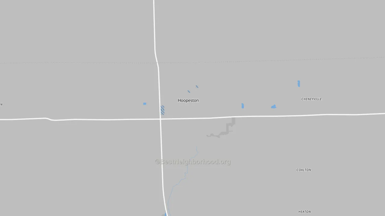 Transit Grade map of Hoopeston, IL