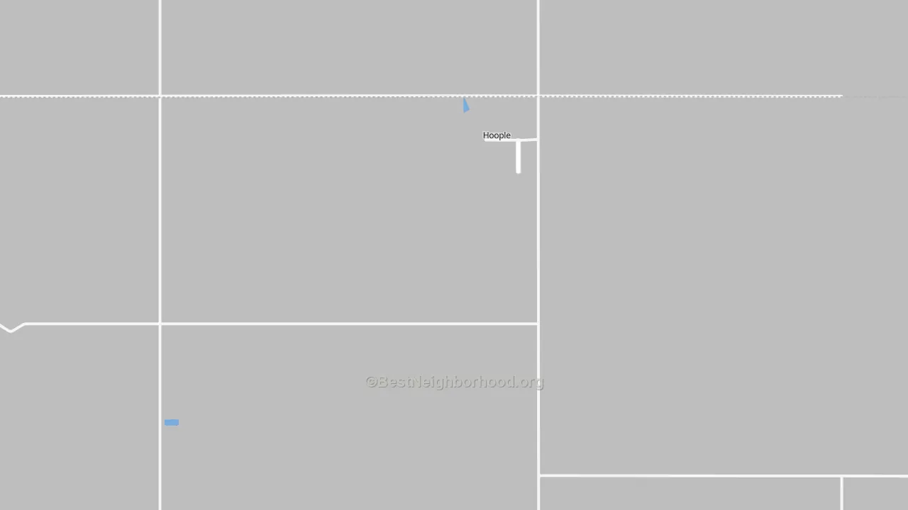 Transit Grade map of Hoople, ND