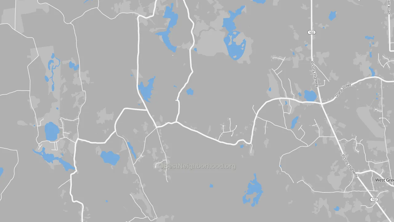 Transit Grade map of Hopkins Hollow, RI