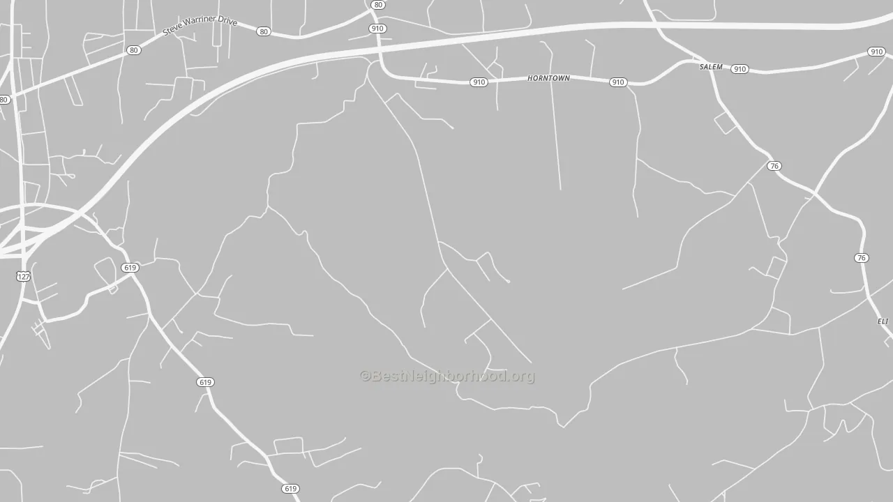 Transit Grade map of Horntown, KY