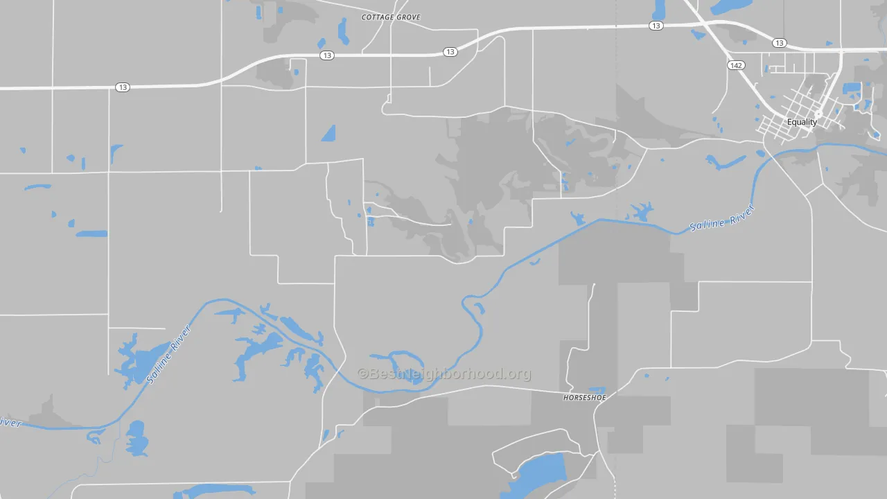 Transit Grade map of Horseshoe, IL