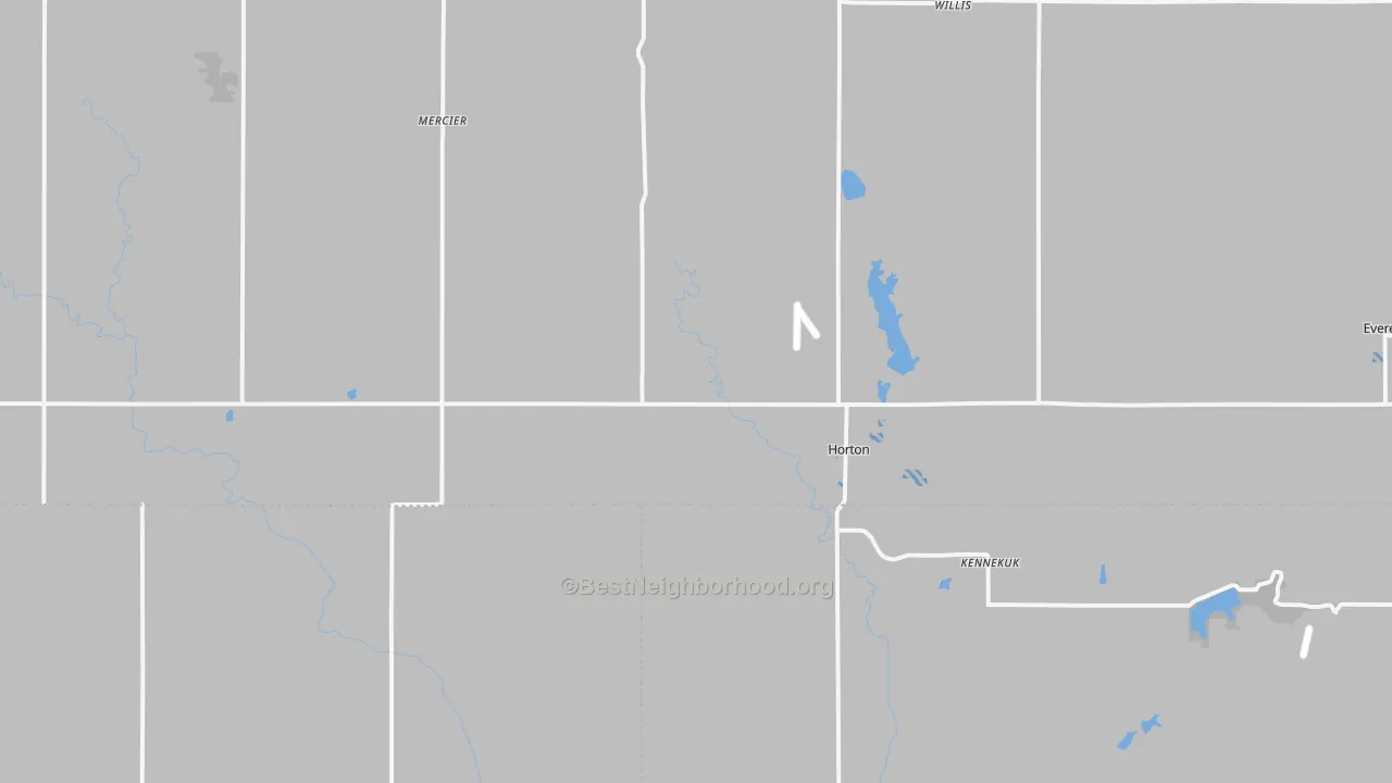 Transit Grade map of Horton, KS